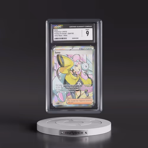2023 Paldea Evolved - PAL EN #254/193 Iono - Ultra Rare Holo (CGC 9 MINT)