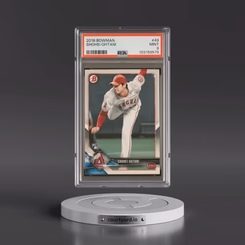 2018 Bowman #49 Shohei Ohtani (PSA 9 MINT)