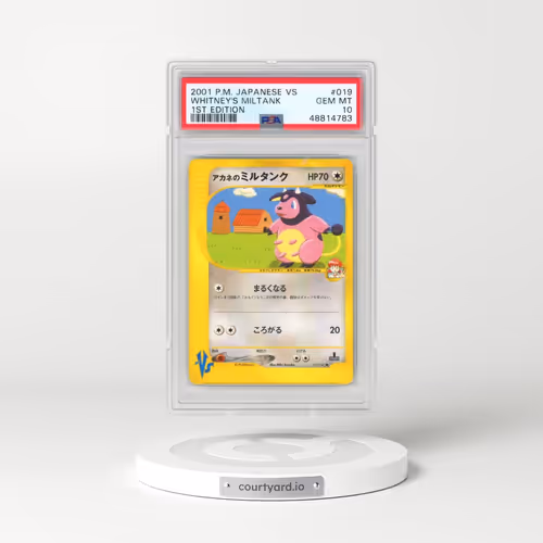 2001 Pokémon VS #019 Whitney's Miltank - 1st Edition (PSA 10 GEM MINT)