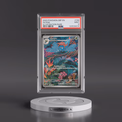 2023 Pokémon Obf EN-Obsidian Flames #198 Gloom - Illustration Rare (PSA 9 MINT)