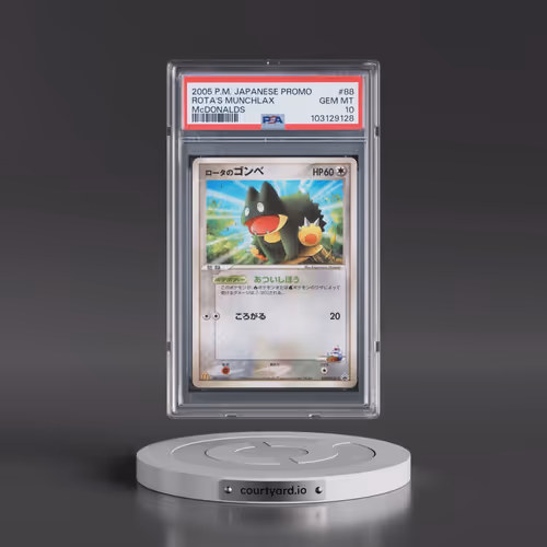2005 Pokémon Promo #88 Rota's Munchlax - McDonalds (PSA 10 GEM MINT)