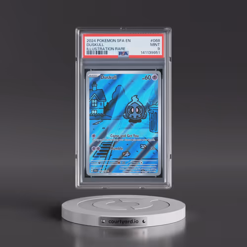 2024 Pokémon Sfa EN-Shrouded Fable #068 Duskull - Illustration Rare (PSA 9 MINT)