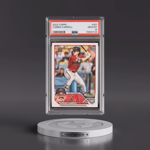 2023 Topps #401 Corbin Carroll (PSA 10 GEM MINT)