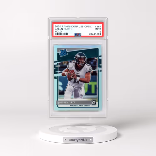 2020 Panini Donruss Optic #164 Jalen Hurts - Holo (PSA 9 MINT)