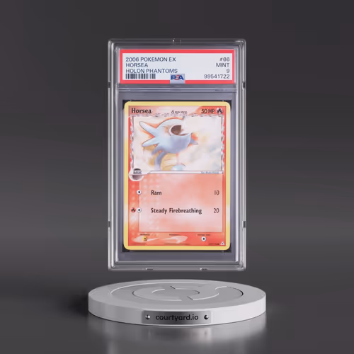2006 Pokémon EX Holon Phantoms #66 Horsea (PSA 9 MINT)