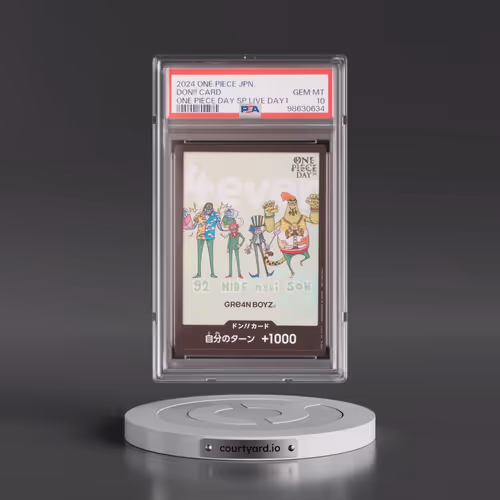 2024 One Piece Japanese Promos Don!! Card - One Piece Day Special Live DAY1 (PSA 10 GEM MINT)