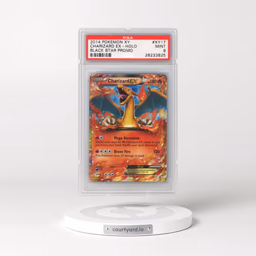 2014 Pokémon XY Black Star Promo #XY17 Charizard EX - Holo (PSA 9 MINT)