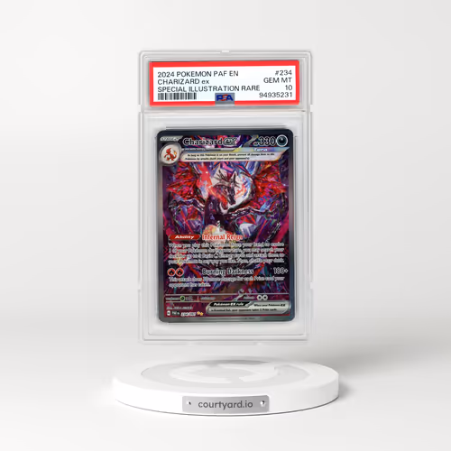 2024 Pokémon Paf EN-Paldean Fates #234 Charizard EX - Holo Special Illustration Rare (PSA 10 GEM MINT)