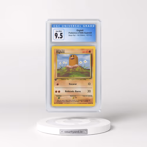 1999 Base Set #47/102 Diglett - 1st Edition (CGC 10 GEM MINT)