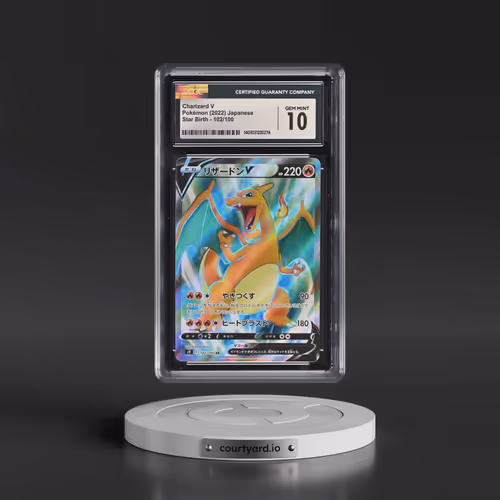 2022 Star Birth #102/100 Charizard V - Holo (CGC 10 GEM MINT)