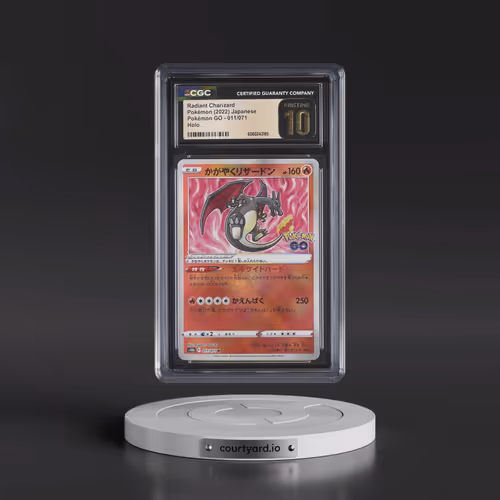 2022 Pokémon GO #011/071 Radiant Charizard - Holo (CGC 10 PRISTINE)