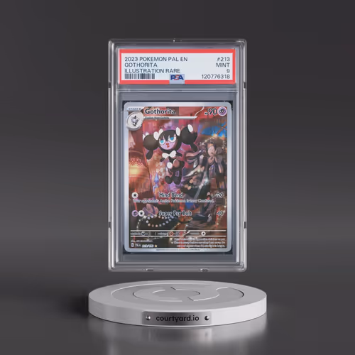 2023 Pokémon Pal EN-Paldea Evolved #213 Gothorita - Illustration Rare (PSA 9 MINT)