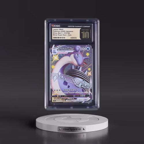 2020 Shiny Star V #312/190 Lapras VMAX - Shiny Super Rare Holo (CGC 10 PRISTINE)