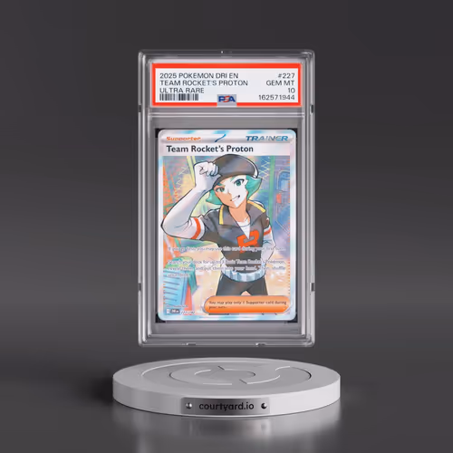 2025 Pokémon Dri EN-Destined Rivals #227 Team Rocket's Proton Ultra Rare