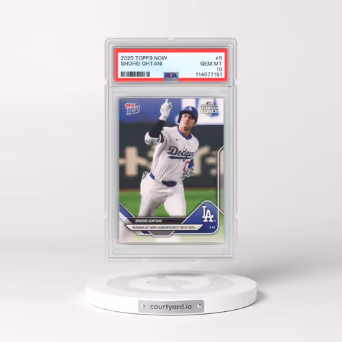 2025 Topps Now #5 Shohei Ohtani (PSA 10 GEM MINT)