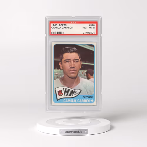 1965 Topps #578 Camilo Carreon (PSA 8 NM-MT)