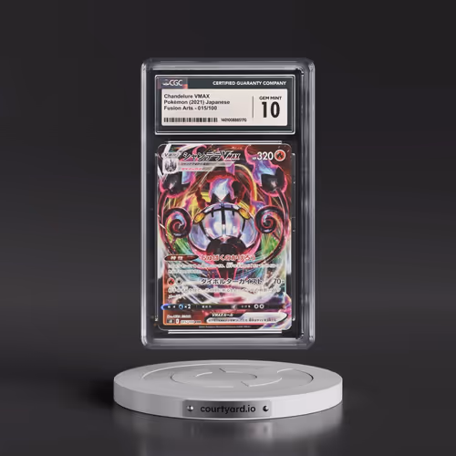 2021 Fusion Arts #015/100 Chandelure VMAX - Holo (CGC 10 GEM MINT)