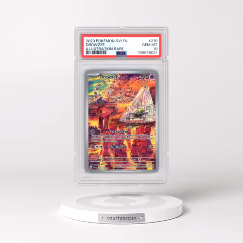 2023 Pokémon Svi EN-Scarlet & Violet #210 Drowzee - Illustration Rare (PSA 10 GEM MINT)