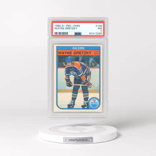 1982 O-Pee-Chee #106 Wayne Gretzky (PSA 7 NM)