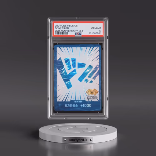 2024 One Piece Simplified Chinese 2nd Anniversary Set Don!! Card (PSA 10 GEM MINT)