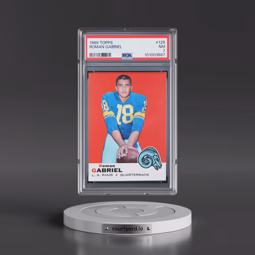 1969 Topps #125 Roman Gabriel (PSA 7 NM)