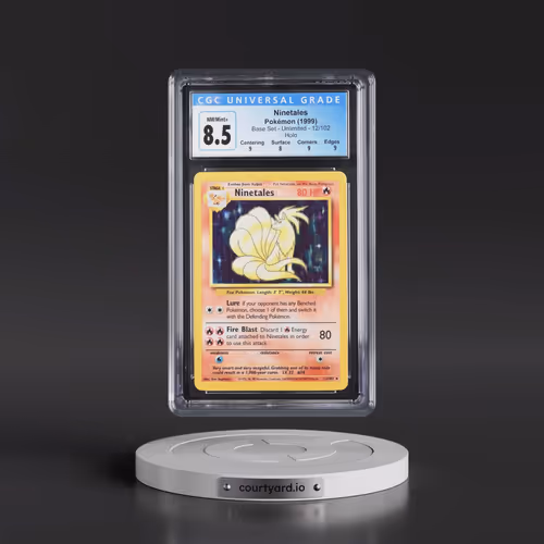 1999 Base Set #12/102 Ninetales - Holo (CGC 8.5 NM-MT+)