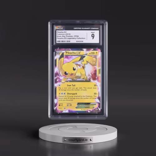 2013 Black Star Promos #XY84 Pikachu EX - Pikachu EX Legendary Collection (Holo) (CGC 9 MINT)