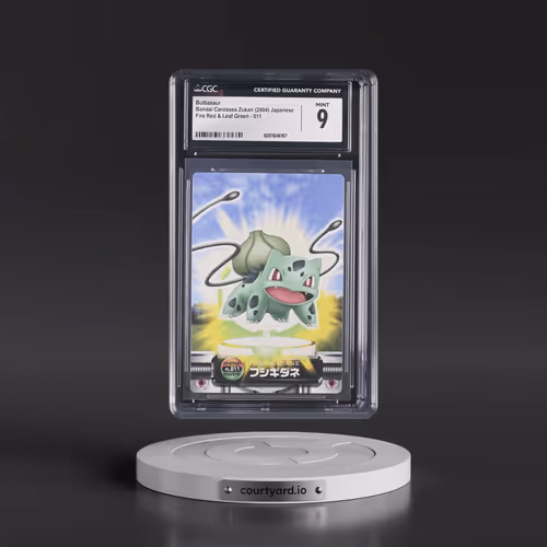 2004 Fire Red & Leaf Green #011 Bulbasaur (CGC 9 MINT)