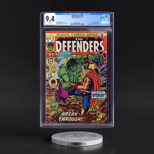 Defenders #10 CGC 9.4 White Pages (Marvel Comics, 11/73)