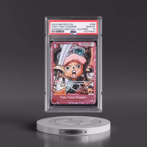 2023 One Piece Premium Card Collection -One Piece Film Red #006 Tony Tony Chopper (PSA 10 GEM MINT)