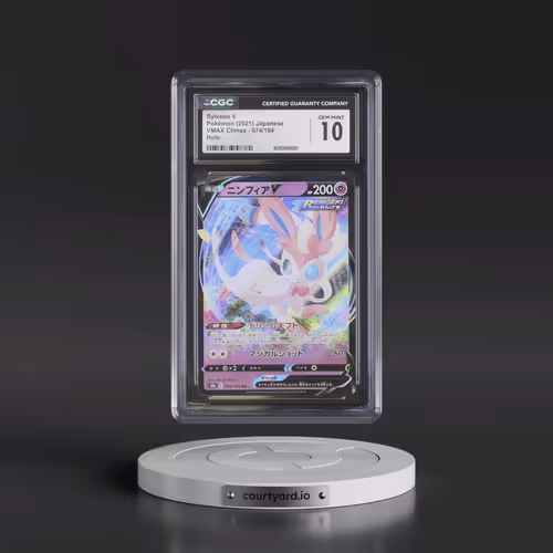 2021 VMAX Climax #074/184 Sylveon V - Holo (CGC 10 GEM MINT)