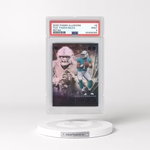 2020 Panini Illusions #6 Tua Tagovailoa - Retail (PSA 9 MINT)