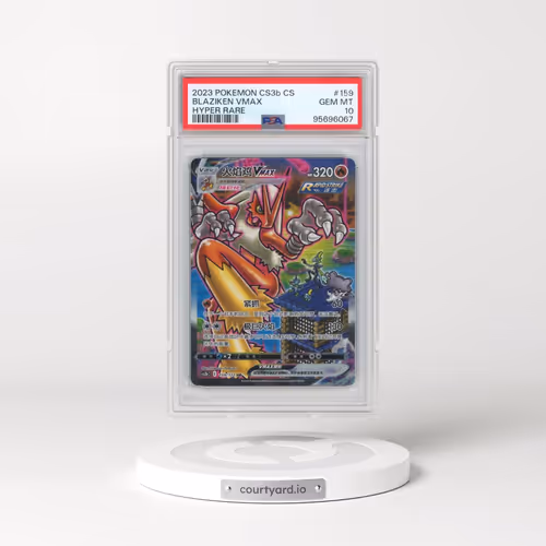 2023 Pokémon Simplified Cs3b C-Primordial Arts: Cs3b #159 Blaziken Vmax - Hyper Rare (PSA 10 GEM MIN