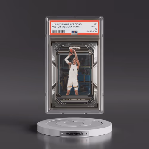 2023 Panini Prizm Draft Picks #2 Victor Wembanyama (PSA 9 MINT)