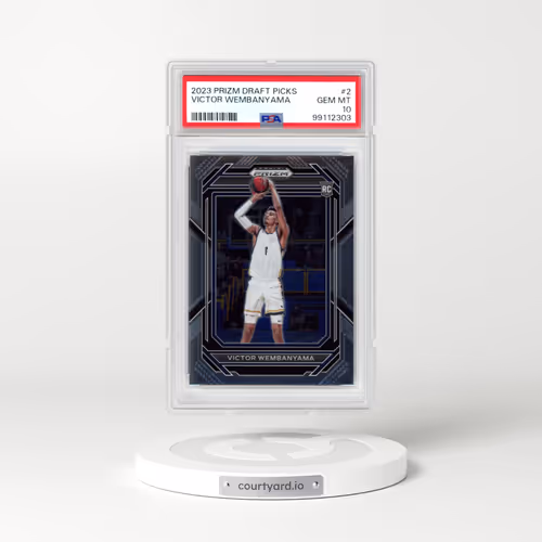2023 Panini Prizm Draft Picks #2 Victor Wembanyama (PSA 10 GEM MINT)