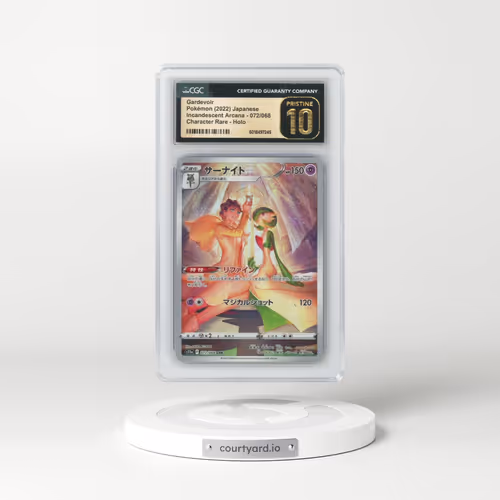 2022 Incandescent Arcana #072/068 Gardevoir - Character Rare (CGC 10 PRISTINE)