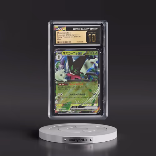 2023 Shiny Treasure ex #014/190 Meowscarada ex - Holo (CGC 10 PRISTINE)