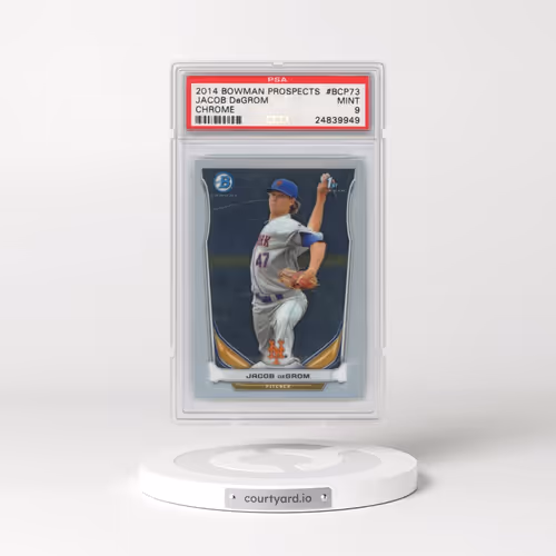 2014 Bowman Prospects #BCP73 Jacob DeGrom - Chrome (PSA 9 MINT)