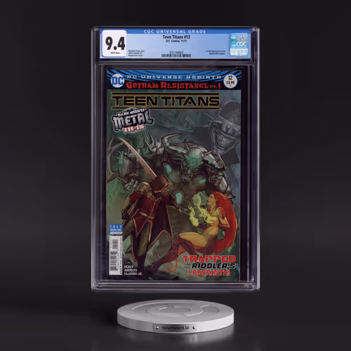 Teen Titans #12 CGC 9.4 White Pages (DC Comics, 11/17) - Universal