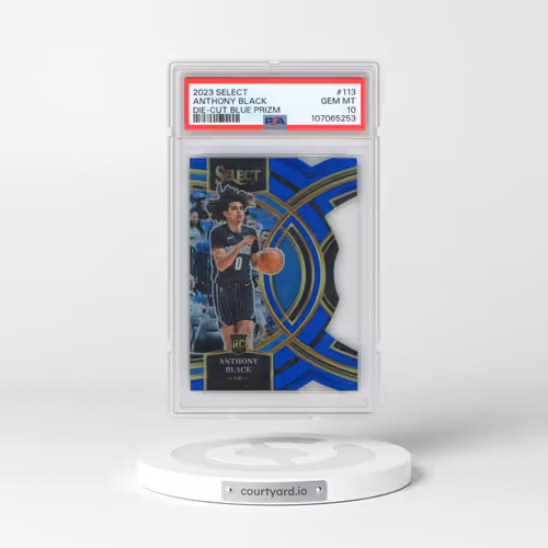 2023 Panini Select #113 Anthony Black - Die-Cut Blue Prizm (PSA 10 GEM MINT)
