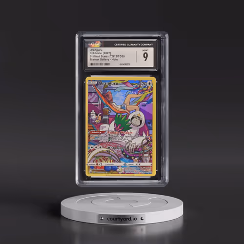 2022 Brilliant Stars #TG12/TG30 Oranguru - Trainer Gallery Holo (CGC 9 MINT)