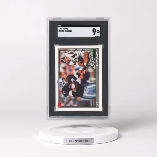 1991 Topps #99 Bo Jackson (SGC 9 MINT)