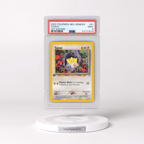 2000 Pokémon Neo Genesis #51 Togepi - 1st Edition (PSA 9 MINT)