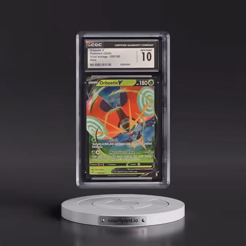 2020 Vivid Voltage #020/185 Orbeetle V - Holo (CGC 10 GEM MINT)