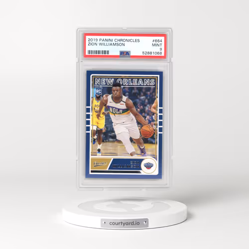 2019 Panini Chronicles #664 Zion Williamson (PSA 9 MINT)