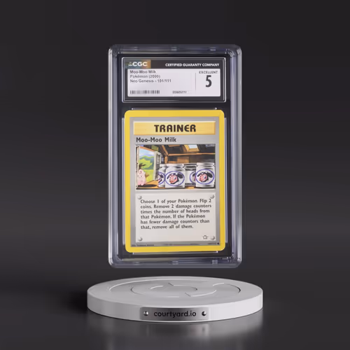 2000 Neo Genesis #101/111 Moo-Moo Milk (CGC 5 EX)