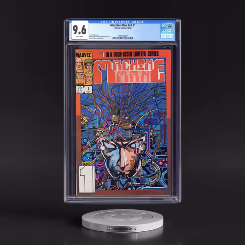 Machine Man #v2 #1 CGC 9.6 White Pages (Marvel Comics, 10/84) - Universal