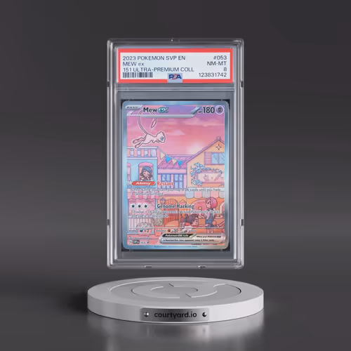 2023 Pokémon Svp EN-SV Black Star Promo #053 Mew EX - Holo 151 Ultra-Premium Collection (PSA 8 NM-MT