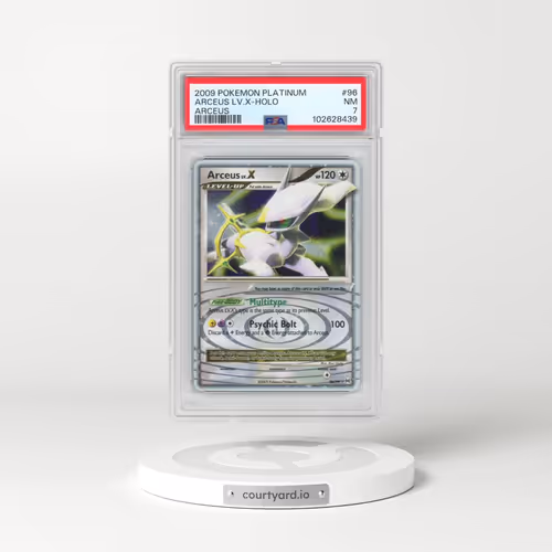 2009 Pokémon Platinum Arceus #96 Arceus LV.X - Holo (PSA 7 NM)