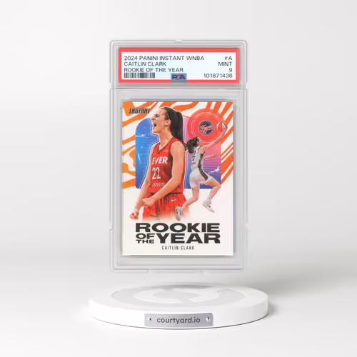 2024 Panini Instant WNBA Rookie of the Year #A Caitlin Clark (PSA 9 MINT)